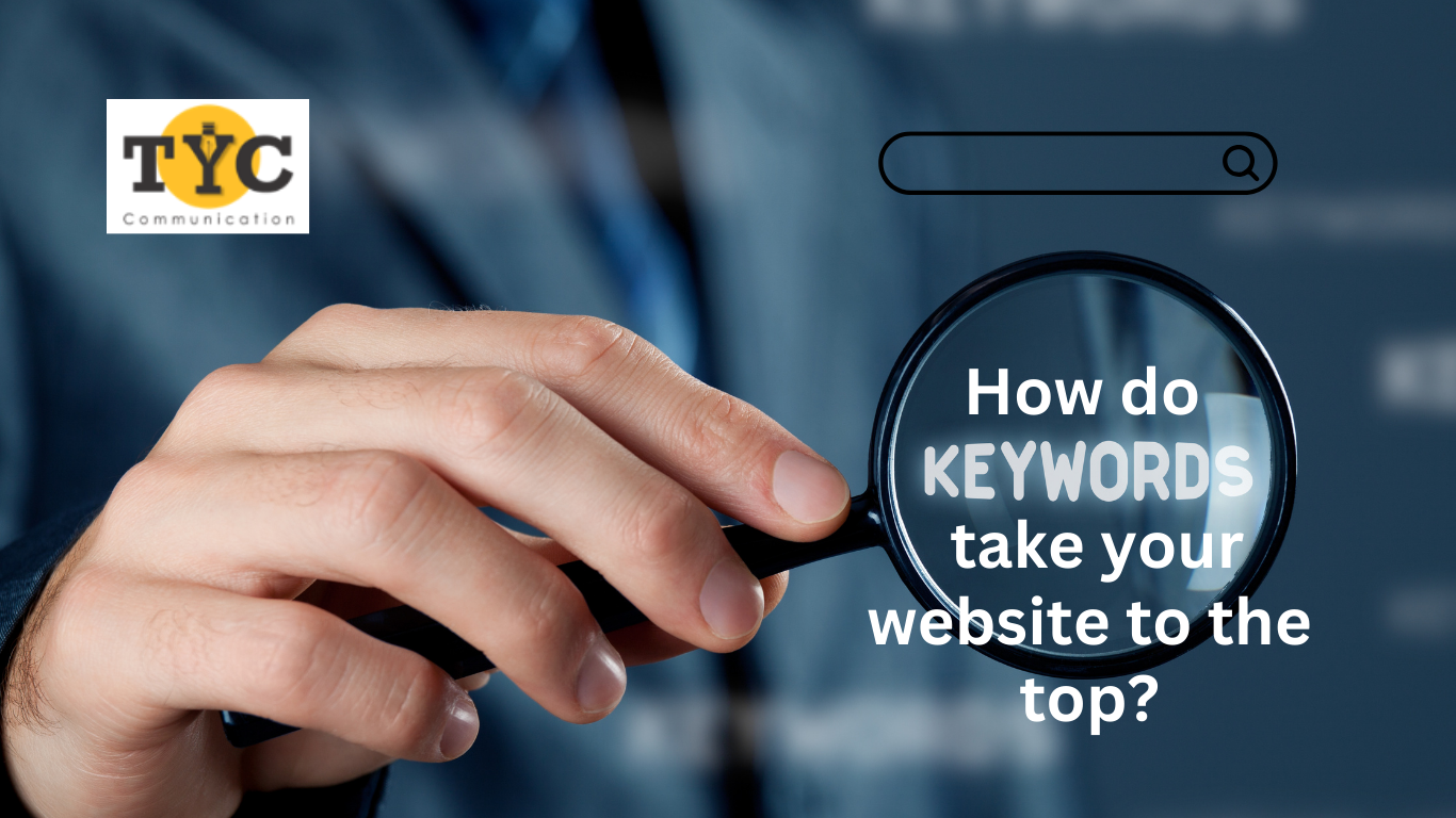 How do keywords take your website to the top?