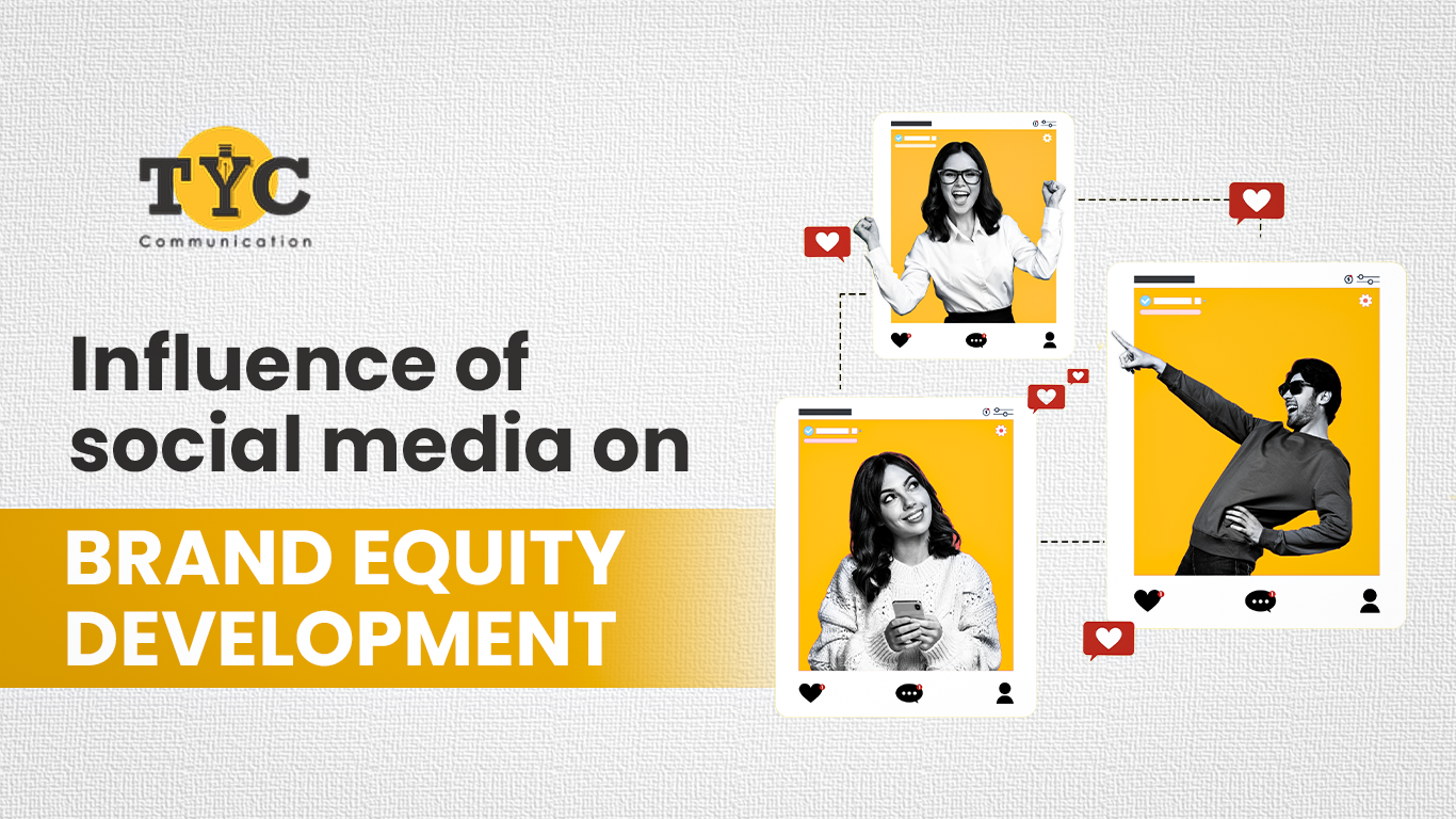 Influence of social media on brand equity development