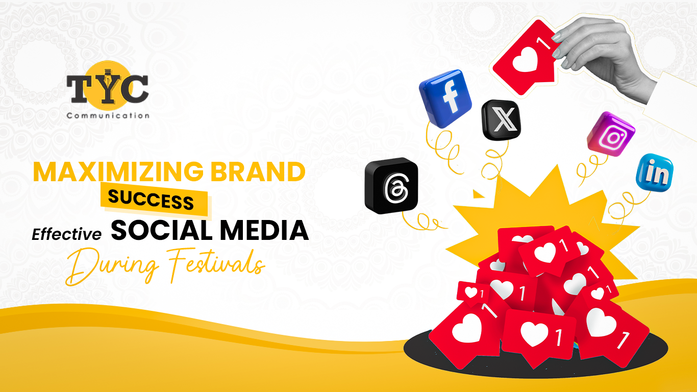 Maximizing brand success with effective social media during festivals