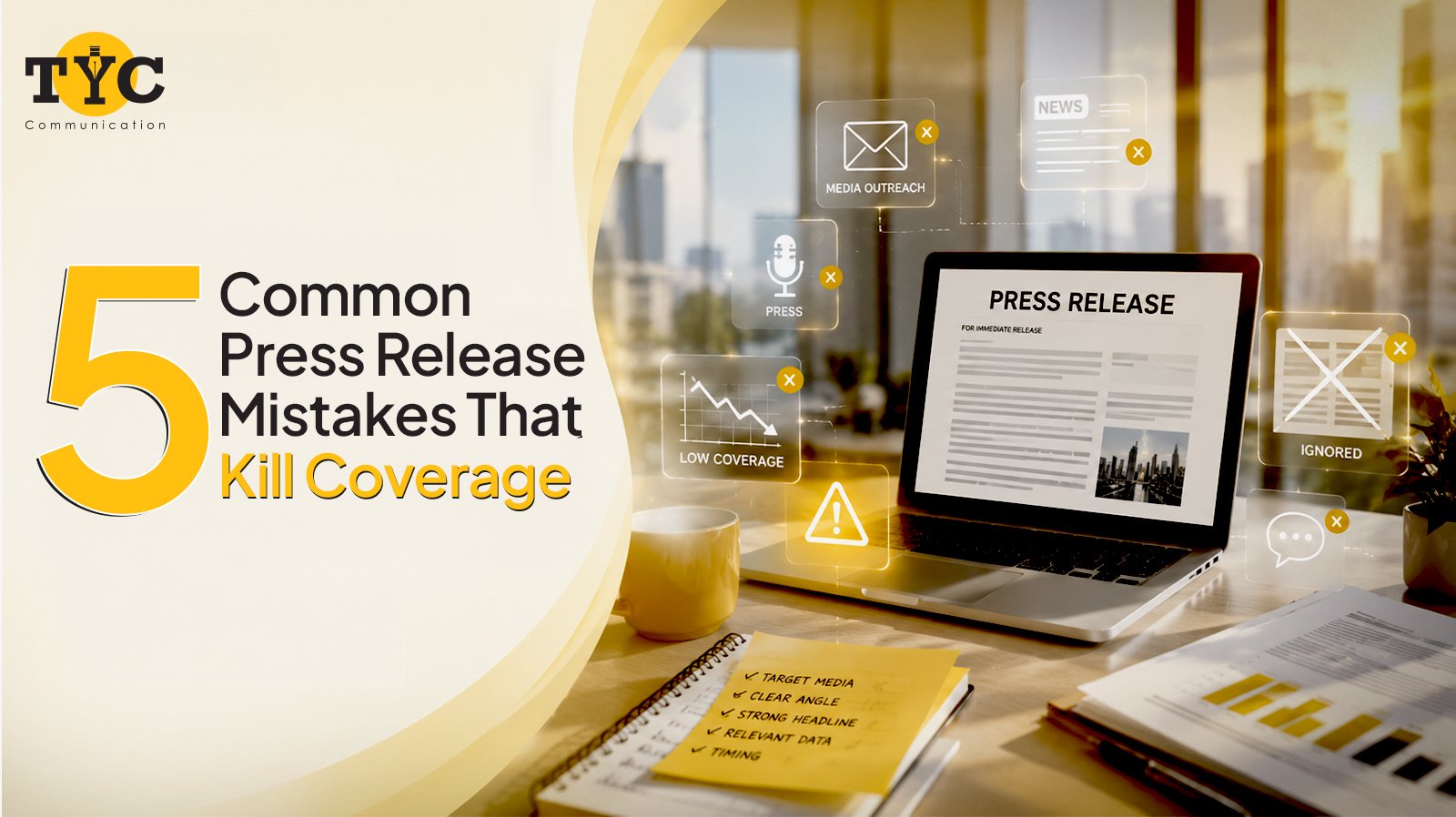 5 Common Press Release Mistakes That Kill Coverage