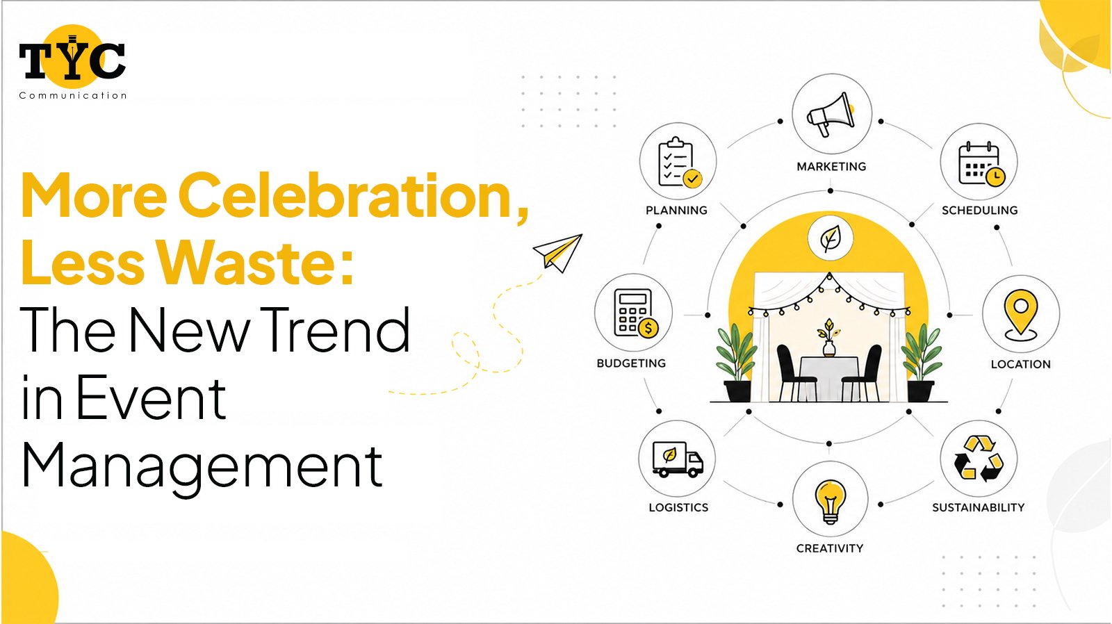 More Celebration, Less Waste: The New Trend in Event Management